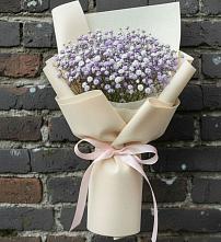 Букет цветов из:  Гипсофила в Великовечное