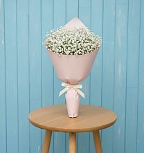 Букет цветов из:  Гипсофила в Великовечное