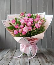 Букет Розовый кустик #REPLACE_PRED# Великовечное