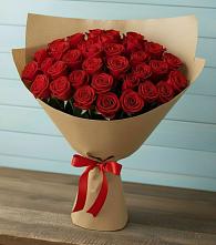 Букет Красные розы Милано в Великовечное