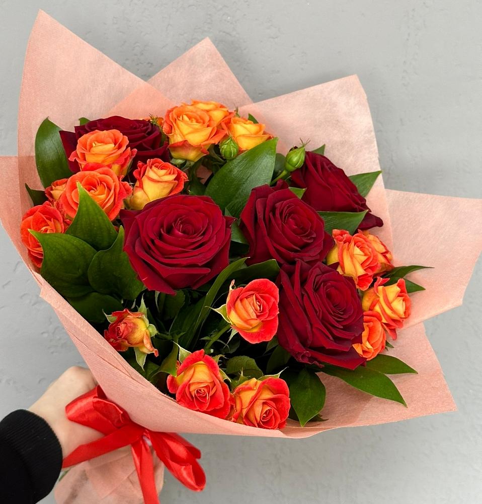 Букет Любовь и восторг в Великовечное