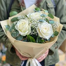 Букет Нежные грёзы в Великовечное Букет цветов из: Розы в Великовечное