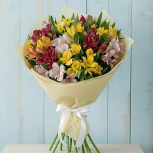 Букет цветов из:  Альстромерии в Великовечное