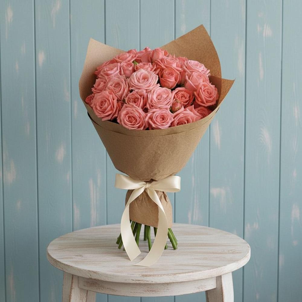 Букет цветов из: Розы в Великовечное