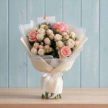 Букет цветов из:  Розы #REPLACE_PRED# Великовечное
